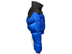 New and unused VETEMENTS Padded Jacket Women's Size S Blue Black WA65JA132N Used 4c073265
