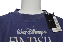 画像をギャラリービューアに読み込む, 新品未使用 SAINT MICHAEL × Disney セントマイケル ディズニー FANTASIA ファンタジア 半袖Ｔシャツ SM-HR3-0000-C65 サイズS ネイビー 中古 4c073271