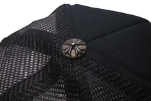 画像をギャラリービューアに読み込む, CHROME HEARTS MATTY BOY クロムハーツ マッティボーイ CHOMPER TRUCKER CAP チャンパー トラッカーキャップ 帽子 美品 中古 4c073287