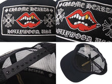 画像をギャラリービューアに読み込む, CHROME HEARTS MATTY BOY クロムハーツ マッティボーイ CHOMPER TRUCKER CAP チャンパー トラッカーキャップ 帽子 美品 中古 4c073287
