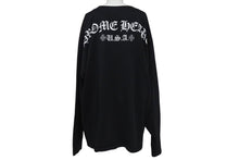 画像をギャラリービューアに読み込む, CHROME HEARTS クロムハーツ 長袖Ｔシャツ サイズXXL アーチロゴ CHプラス プリント ブラック ホワイト コットン 美品 中古 4c073289