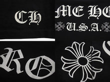 画像をギャラリービューアに読み込む, CHROME HEARTS クロムハーツ 長袖Ｔシャツ サイズXXL アーチロゴ CHプラス プリント ブラック ホワイト コットン 美品 中古 4c073289