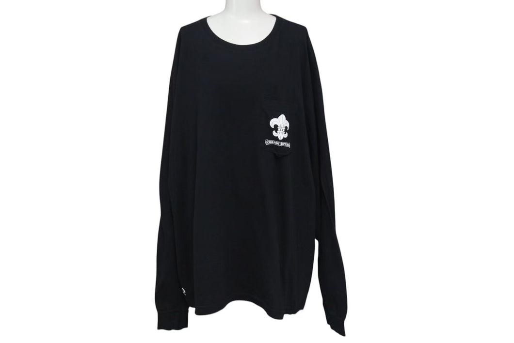 CHROME HEARTS クロムハーツ BSフレア プリント ロンT 長袖Tシャツ