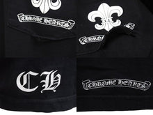 画像をギャラリービューアに読み込む, CHROME HEARTS クロムハーツ BSフレア プリント ロンT 長袖Tシャツ 95024 コットン ブラック ホワイト サイズXXL 美品 中古 4c073295