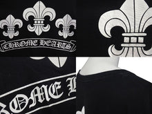 画像をギャラリービューアに読み込む, CHROME HEARTS クロムハーツ BSフレア プリント ロンT 長袖Tシャツ 95024 コットン ブラック ホワイト サイズXXL 美品 中古 4c073295