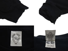 画像をギャラリービューアに読み込む, CHROME HEARTS クロムハーツ FOTI フォティスカル 長袖Ｔシャツ サイズXXL ハリスティーター プリント ブラック 美品 中古 4c073297