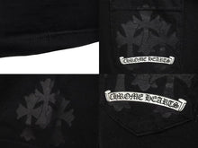 画像をギャラリービューアに読み込む, CHROME HEARTS クロムハーツ Cemetery cross T shirt セメタリークロス T シャツ サイズ XXL ブラック 美品 中古 4c073301