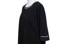 画像をギャラリービューアに読み込む, CHROME HEARTS クロムハーツ 半袖Tシャツ ネックロゴ クルーネック トップス 97729 コットン ブラック ホワイト XXL 美品 中古 4c073302