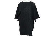 画像をギャラリービューアに読み込む, CHROME HEARTS クロムハーツ 半袖Ｔシャツ サイズXXL バックセメタリークロス ダガー プリント ブラック コットン 良品 中古 4c073303