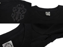 画像をギャラリービューアに読み込む, CHROME HEARTS クロムハーツ 半袖Ｔシャツ サイズXXL バックセメタリークロス ダガー プリント ブラック コットン 良品 中古 4c073303