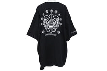 画像をギャラリービューアに読み込む, CHROME HEARTS クロムハーツ BSフレア プリント Ｔシャツ ロゴ コットン ブラック XXL 美品 中古 4c073305