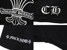 画像をギャラリービューアに読み込む, CHROME HEARTS クロムハーツ BSフレア プリント Ｔシャツ ロゴ コットン ブラック XXL 美品 中古 4c073305