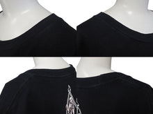 画像をギャラリービューアに読み込む, CHROME HEARTS クロムハーツ フォッティ プリントＴシャツ ロゴ コットン ブラック XXL 美品 中古 4c073311