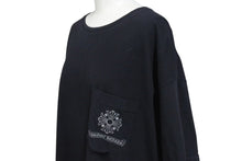 画像をギャラリービューアに読み込む, Chrome Hearts クロムハーツ CH 半袖Tシャツ バッククロスプリントTシャツ 95024 U.S.A製 コットン ブラック サイズXXL 美品 中古 4c073312
