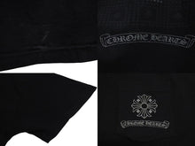 画像をギャラリービューアに読み込む, Chrome Hearts クロムハーツ CH 半袖Tシャツ バッククロスプリントTシャツ 95024 U.S.A製 コットン ブラック サイズXXL 美品 中古 4c073312