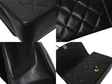 Load image into Gallery viewer, CHANEL シャネル マトラッセ25 ダイアナ ショルダーバッグ A01165 レザー ラムスキン 3番台 ゴールド金具 ブラック 美品 中古 4c073328