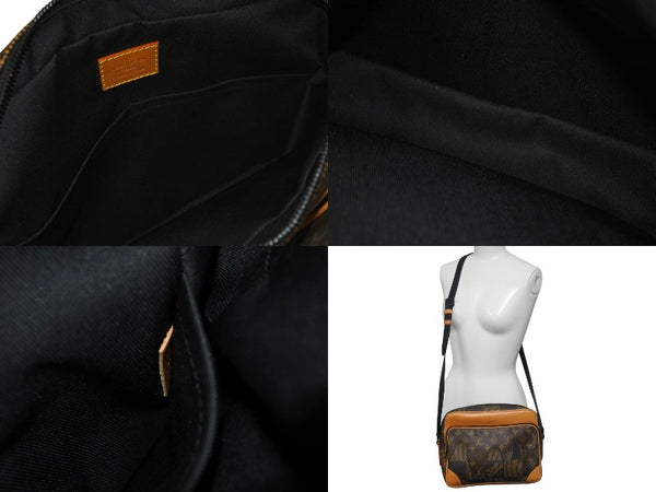 LOUIS VUITTON ルイヴィトン ナイルメッセンジャー PM ショルダーバッグ ダミエジャイアント NIGO N40359 ブラウン 美品 中古 4c073330