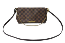 画像をギャラリービューアに読み込む, LOUIS VUITTON ルイヴィトン ショルダーバッグ フェイボリットMM ダミエキャンバス M40718 美品 中古 4c073339