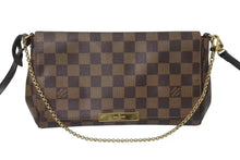 画像をギャラリービューアに読み込む, LOUIS VUITTON ルイヴィトン ショルダーバッグ フェイボリットMM ダミエキャンバス M40718 美品 中古 4c073339