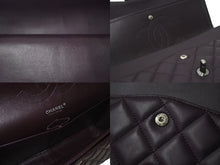 Load image into Gallery viewer, 極美品 CHANEL シャネル マトラッセ30 Wフラップ チェーン ショルダーバッグ ラムスキン 15番台 パープル シルバー金具 美品 中古 4c073346