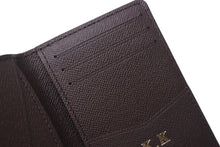 Load image into Gallery viewer, 極美品 LOUIS VUITTON ルイヴィトン オーガナイザー ドゥ ポッシュ カードケース N63145 ダミエ キャンバス ブラウン 中古 4c073353