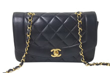Load image into Gallery viewer, 極美品 CHANEL シャネル シングルフラップ ダイアナマトラッセ22 ショルダーバッグ 4番台 A05289 ラムスキン 中古 4c073360