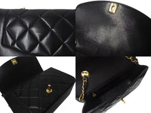 Load image into Gallery viewer, 極美品 CHANEL シャネル シングルフラップ ダイアナマトラッセ22 ショルダーバッグ 4番台 A05289 ラムスキン 中古 4c073360