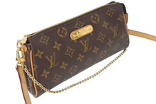 画像をギャラリービューアに読み込む, 極美品 LOUIS VUITTON ルイヴィトン エヴァ 2WAYショルダーバッグ M95567 モノグラム ブラウン ゴールド金具 中古 4c073366