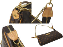 画像をギャラリービューアに読み込む, 極美品 LOUIS VUITTON ルイヴィトン エヴァ 2WAYショルダーバッグ M95567 モノグラム ブラウン ゴールド金具 中古 4c073366