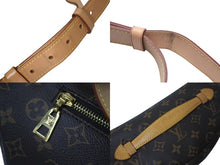 画像をギャラリービューアに読み込む, 極美品 LOUIS VUITTON ルイヴィトン ボディバッグ M43644 バムバッグ ブラウン モノグラムキャンバス 中古 4c073368