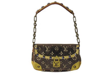 画像をギャラリービューアに読み込む, LOUIS VUITTON ルイ ヴィトン ポシェットアクセソワール ショルダーバッグ M92710 モノグラム トロンプイユ 美品 中古 4c073373