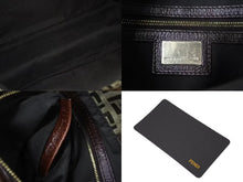 画像をギャラリービューアに読み込む, FENDI フェンディ ズッキーノ マンマバケット キャンバス レザー ワンショルダーバッグ ベージュ ブラウン ゴールド金具 8BR001 美品 中古 4c073382