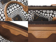 画像をギャラリービューアに読み込む, LOUIS VUITTON ルイヴィトン スピーディ ブロン 草間彌生 ハンドバッグ モノグラムタウン M40690 ブラウン ホワイト 美品 中古 4c073387
