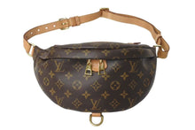 Load image into Gallery viewer, LOUIS VUITTON ルイヴィトン ボディバッグ M43644 バムバッグ ブラウン モノグラムキャンバス 美品 中古 4c073398