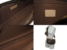 Load image into Gallery viewer, 極美品 LOUIS VUITTON ルイヴィトン モノグラム ミュルティ ポシェットアクセソワール ショルダーバッグ ローズクレール M44840 ブラウン 中古 4c073399