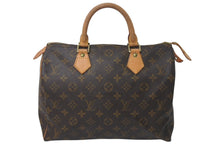 Load image into Gallery viewer, LOUIS VUITTON ルイヴィトン スピーディ30 ハンドバッグ M41526 モノグラムキャンバス ブラウン 美品 中古 4c073403