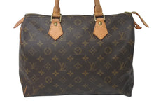 Load image into Gallery viewer, LOUIS VUITTON ルイヴィトン スピーディ30 ハンドバッグ M41526 モノグラムキャンバス ブラウン 美品 中古 4c073403
