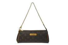 画像をギャラリービューアに読み込む, LOUIS VUITTON ルイヴィトン エヴァ ワンショルダーバッグ M95567 モノグラム ブラウン ゴールド金具 美品 中古 4c073408
