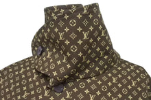 画像をギャラリービューアに読み込む, 新品同様 LOUIS VUITTON ルイヴィトン NIGO ニゴ マイクロモノグラム ケープ アウター ジャケット M10145 ブラウン 中古 4c073411