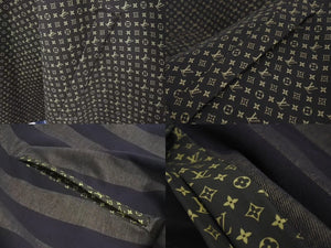 新品同様 LOUIS VUITTON ルイヴィトン NIGO ニゴ マイクロモノグラム ケープ アウター ジャケット M10145 ブラウン 中古 4c073411