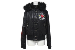 ED HARDY エドハーディ Love Kills Slowly Jacket ラブ キルズ スロー ジャケット レディース 美品 中古 4c073412