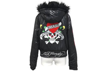 Load image into Gallery viewer, ED HARDY エドハーディ Love Kills Slowly Jacket ラブ キルズ スロー ジャケット レディース 美品 中古 4c073412