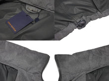 画像をギャラリービューアに読み込む, 新品同様 LOUIS VUITTON ルイヴィトン 19AW ウィズ フラッグ パッチ ウィンドブレーカー フルジップ ジャケット グレー RM192 PUO HHB99W サイズ52 中古 4c073416