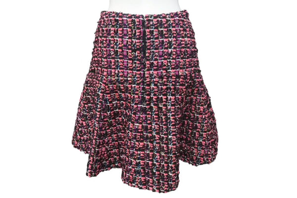 Very Good Condition CHANEL Tweed Skirt Bottoms Size 36 Pink Knee Length Skirt Women's P47023V34943 Used 4c073426
