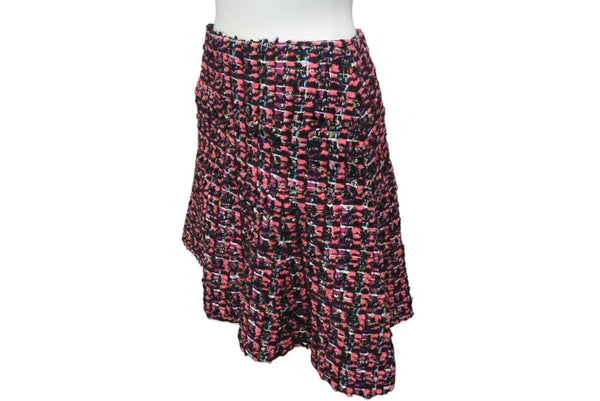 Very Good Condition CHANEL Tweed Skirt Bottoms Size 36 Pink Knee Length Skirt Women's P47023V34943 Used 4c073426