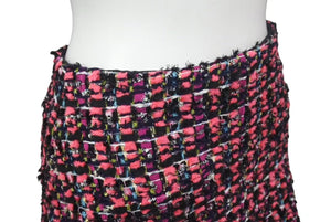 Very Good Condition CHANEL Tweed Skirt Bottoms Size 36 Pink Knee Length Skirt Women's P47023V34943 Used 4c073426