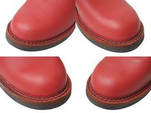 画像をギャラリービューアに読み込む, 極美品 CHROME HEARTS クロムハーツ エンジニアブーツ WESCOコラボ ガンスリンガー サイズS レッド 中古 4c073430