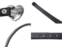 画像をギャラリービューアに読み込む, CHROME HEARTS クロムハーツ ハート モチーフ レザーベルト サイズ30 1995 サイズ36 sterling刻印 レザー 美品 中古 4c073431