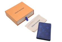 画像をギャラリービューアに読み込む, 新品同様 LOUIS VUITTON ルイヴィトン オーガナイザー ドゥ ポッシュ カードケース 名刺入れ タイガラマ M30301 イニシャル 中古 4c073432