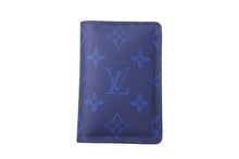 画像をギャラリービューアに読み込む, 新品同様 LOUIS VUITTON ルイヴィトン オーガナイザー ドゥ ポッシュ カードケース 名刺入れ タイガラマ M30301 イニシャル 中古 4c073432